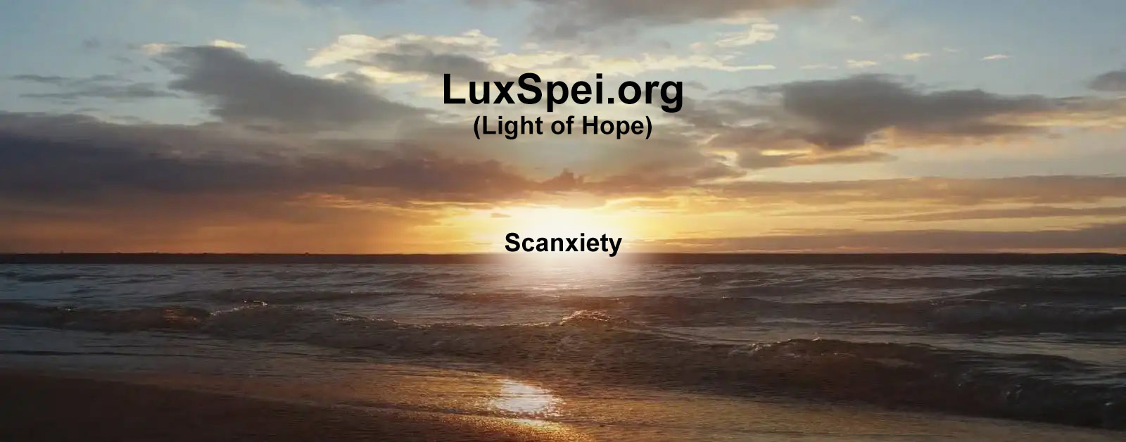 Scanxiety