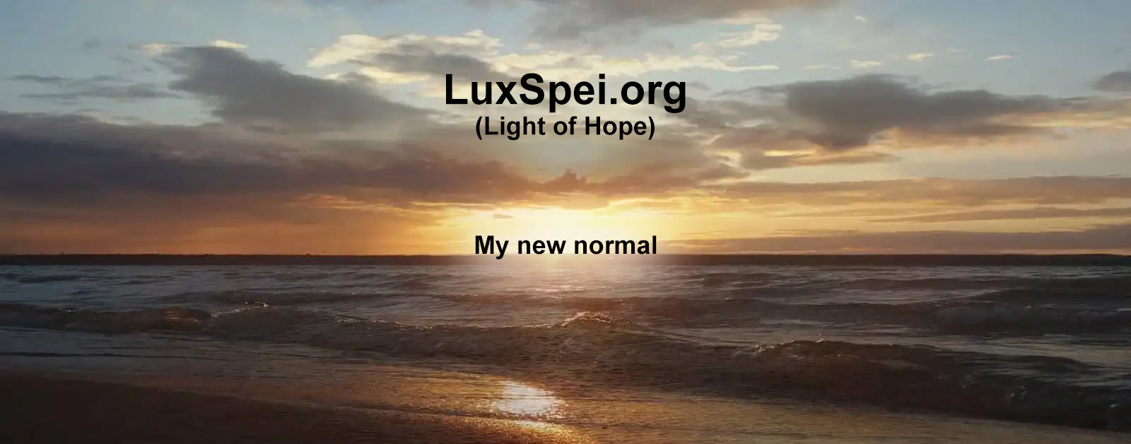 My new normal