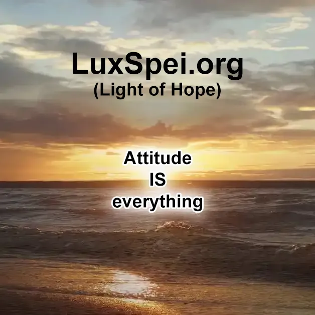 Attitude IS everything