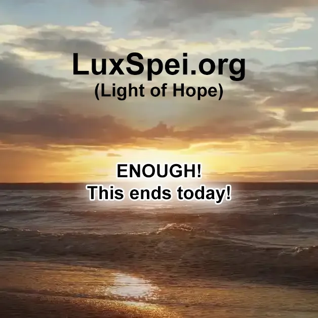 ENOUGH! This ends today!