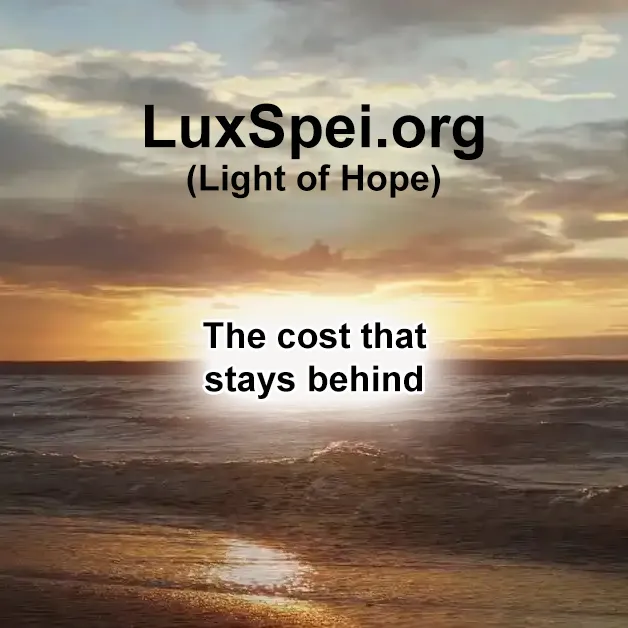 The cost that stays behind