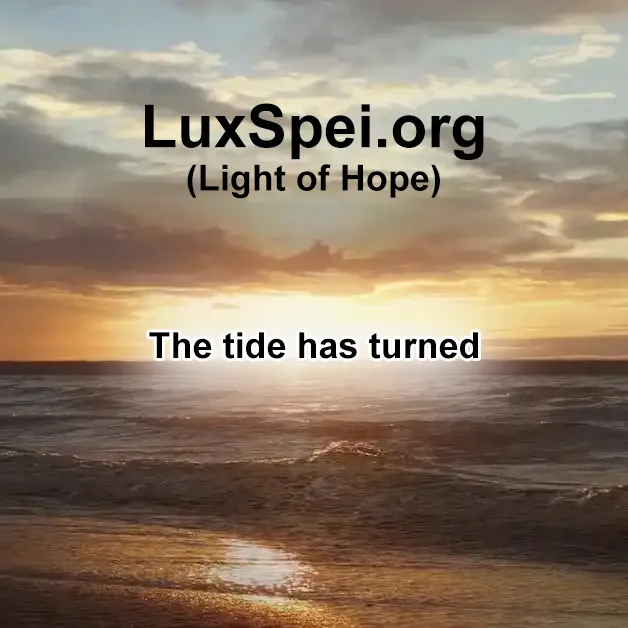 The tide has turned